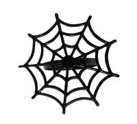 Toalla de Halloween Juego de 6 piezas de tela de araña | toallero negro decoración de oficina para Restaurante Campo Casa Salón Banquete Reunión