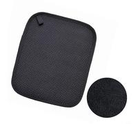 Toalla de limpieza de bola de bolos con cuentas de agarre antideslizante, removedor de aceite de microfibra para acondicionador de carril, accesorio deportivo lavable, negro