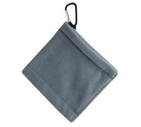 Toalla de limpieza de bolas de microfibra con mosquetón, paño de limpieza de absorción de agua, paño de limpieza de cabeza de palo de golf, limpiador de paños