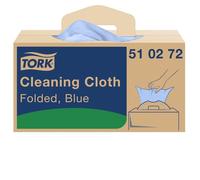 Toalla de limpieza multiusos Tork W7 36x42cm azul 1lg 210 paños