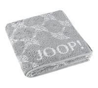 - Toalla de mano con diseño de aciano, de Joop!; 1611, 100 % algodón, plata, 50 x 100 cm