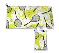 Toalla de microfibra de secado rápido para raqueta de tenis, para adultos, 40 x 72 cm