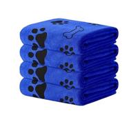 Toalla de Microfibra para Perros Paño aseo, secado rápido y cómodo, 4 | Toallas Grandes de Microfibras para Perros en el Baño, Cuarto de Ducha, Refugio, Camping, Playa y Viaje