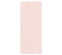 Toalla de microfibra suave y ligera para esterilla de yoga, antideslizante y absorbente del sudor, tamaño 184 cm x 62 cm (rosa)