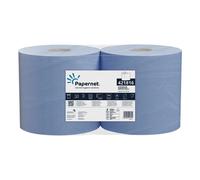 Toalla de papel Papernet 421816 azul 3 capas 500 hojas celulosa