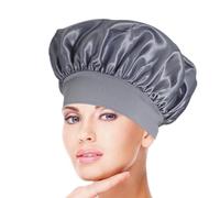 Toalla de pelo de satén, toalla de satén de lujo, toalla de satén antiencrespamiento para mujer, toalla de satén antiencrespamiento, envoltura protectora para la mayoría de tipos de cabello