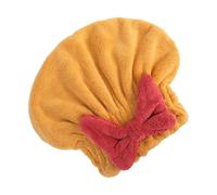 Toalla De Pelo Mojado De Mujeres 27x26 cm Gorro Absorbente De Envolver Para