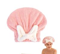 Toalla De Pelo Mojado De Mujeres 27x26 cm Gorro Absorbente De Envolver Para
