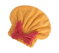 Toalla De Pelo Mojado De Mujeres 27x26cm Absorbente Suave Turbante Para El