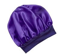 Toalla de pelo para dormir,Toalla de pelo satinado para dormir,Toalla para el cabello - Toalla de satén para el cabello para mujeres, toalla de satén antiencrespamiento, envoltura protectora de turban