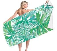 Toalla de Playa,150x70cm Toalla de Playa de Microfibra, Toalla de Baño Suave de Secado Rápido, Adecuada para Mujeres Adultas y niños Vacaciones en la Playa, Toalla Viaje y Toalla Piscina