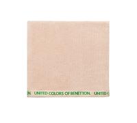 UNITED COLORS OF BENETTON Toalla de Playa 90x160cm 380gsm 100% algodón Velour Beige con Logo Neutral be