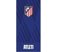 ASDITEX Toalla de Playa Atlético de Madrid, 75x150 cm, Algodón Premium, Azul