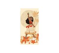 Toalla de playa - AYMAX - Vaiana - 70 x 140 cm - 100% poliéster - Secado rápido