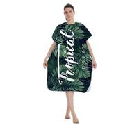 Toalla de playa con capucha - Windproof Soft Microfiber Changing Towel Robe