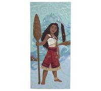 Toalla de playa de la piscina para nios de Disney Moana - Toalla de toalla de algodn sper suave y absorbente floral de algodn 28 x 58 pulgadas