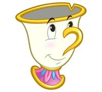 Toalla de playa de microfibra Cerda Disney Beauty and The Beast Chip 130x100 cm Unisex