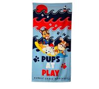 Toalla de playa de microfibra de Paw Patrol con Chase, Marshall y Rubble