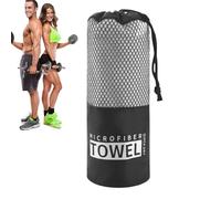 Toalla de playa de secado rápido: microfibra de secado rápido, toalla de baño para nadar, paño de lavado portátil, juego de accesorios para acampar de calidad, equipo de apoyo físico para ejer