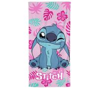 Toalla de Playa Disney Stitch, Diseño Tropical, 70 x 140 cm, Poliéster