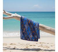 Toalla de playa grande Pip Studio Little Sea Deep Blue 100x180
