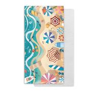 Toalla de Playa Grande, WideSmart 180 * 100cm Toalla Microfibra Prevención de Arena, Toallas de Playa y Piscina Toallas de Playa Ligera y de Secado Rápido, Aplicable a Playa,Gimnasio,Viajes,Sauna