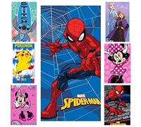 TOALLA DE PLAYA LICENCIAS - SPIDERMAN AZUL, 070x140 cm.