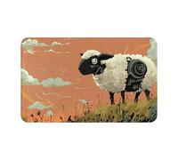 Toalla de playa mecánica grande con símbolos sobrenaturales de oveja negra, 1 unidad, secado rápido, piel de melocotón, toalla de playa de terciopelo de gran tamaño, 55 x 27.5 pulgadas, para adultos