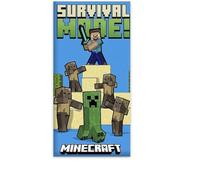 Toalla de playa Minecraft (regalo portamerende vaso pajita)