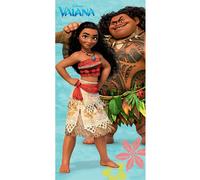 Toalla De Playa Moana Vaiana Disney 100% Algodón 140x70cm De Lujo Suave Al Tacto