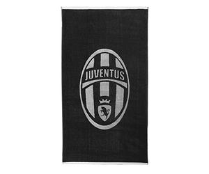 Toalla de playa oficial del club de fútbolF.C. Juventus en puro algodón, 70 x 135 cm - Q700