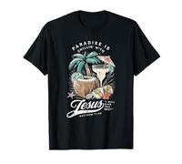 Toalla de playa Paradise is Chillin' With Jesus Matthew, Jesus Camiseta