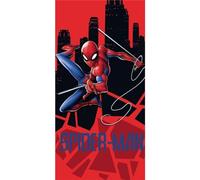Toalla de playa Spiderman Marvel o Toalla de baño Spiderman Marvel 70 X 140 Cm de algodón (Toalla Spiderman)