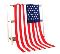 Toalla de playa,Toalla de baño extra grande de secado rápido toalla de baño de dibujos animados de 100% microfibra toalla de baño manta de picnic para la playa 70 * 150 cm (Bandera de Estados Unidos)