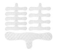 Toalla De Sujetador - Forros De Sujetador De Algodón Para Sudor | Forros De La Garganta De Algodón Bajo | Forros De La Garganta En | 10x Bajo Las Almohadillas De Sudor Bajo Los Locos