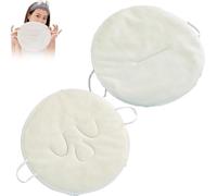 Toalla de terapia de calor facial, toalla de vapor facial fría caliente, máscaras de toalla facial de compresa caliente, toalla facial reutilizable, toalla de belleza para el cuidado de la piel,