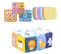 Toalla de Toalla para niños para niños pequeños - Juguetes de Caja de Seda para bebés - simulación lágrimas tise Baby Baby ringle Papel Tuch Book Bombas música, Caja de tapash