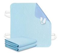 Toalla de transferencia y colocación - Travesaños para ancianos, protector de colchón lavable con 4 asas, protección absorbente para enfermos postrados, ayuda a la movilidad del paciente hospital