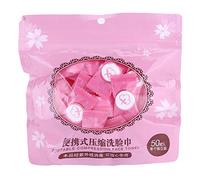 Toalla de Viaje Comprimida, Tela No Tejida, Mini Toalla Comprimida, Paño para la Cara, Viaje, 30 Piezas, Paños y Toallitas (50 piezas)