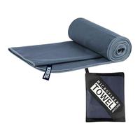 Toalla de viaje de microfibra - Toalla de secado rápido | Hoja de baño de viaje ligera y de secado rápido | Toteele súper absorbente para gimnasio, piscina, ducha, natación | manopla