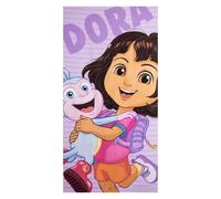 Toalla Dora La Exploradora 70 x 140 cm Niño y Niña - Toalla Infantil Dora la Exploradora Suave y Absorbente para Playa, Pisicna y Natación, Toalla Infantil Verano 2-10 Años
