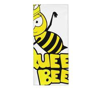 Toalla Ducha Caricatura De La Abeja Qu-EEN Microfibra Toalla De Baño Suave Toallas Lavabo para Yoga Camping Sport 80X130Cm
