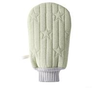 Toalla exfoliante corporal texturizada de secado rápido, higiénica (verde) | Elimina las células muertas de la piel, textura para la superficie, rejuvenece la piel, limpieza profunda de los poros