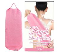 Toalla Exfoliante - Exfoliador Largo Para La Espalda Con Asas - Toallas De Baño Y Paño Exfoliante Para Lavado,Para Limpieza De Piernas Brazos Cuello Baño Mujeres Niños Ancianos Hogar Viaje