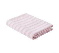Toalla exfoliante japonesa larga, exfoliante corporal de doble cara con correa, material suave, 100 cm (rosa)