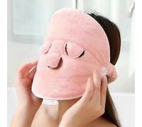 Toalla facial en forma de cara, hidratante, poros abiertos, para salón de belleza, toalla gruesa para la cara, compresa fría y caliente, removedor de máscaras, poros, parches de pelado, tiras