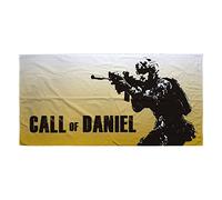Toalla Gamer. Regalos Personalizados. Toalla de Playa/Piscina Toallas Personalizadas con Nombre. Varios Tamaños. Call of Your Name