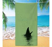 Toalla Gimnasio verde Toallas Playa animal Toalla Playa Grande 75x150cm, Secado Rápido Antiarena Toallas Baño Con Bolsa de Almacenamiento Impermeable para Baño Piscina Vacaciones Gimnasio XH-674