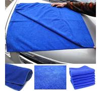 Toalla grande de microfibra para detalles de coche, 60 x 160 cm, suave, pelusa, paño de limpieza altamente absorbente para lavado, secado y pulido de automóviles
