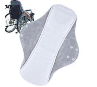 Toalla higiénica lavable - Protector deslizante reutilizable antifugas de algodón lavable - absorbente para periodo posparto, cuidado posparto para mujeres adolescentes abuelitas